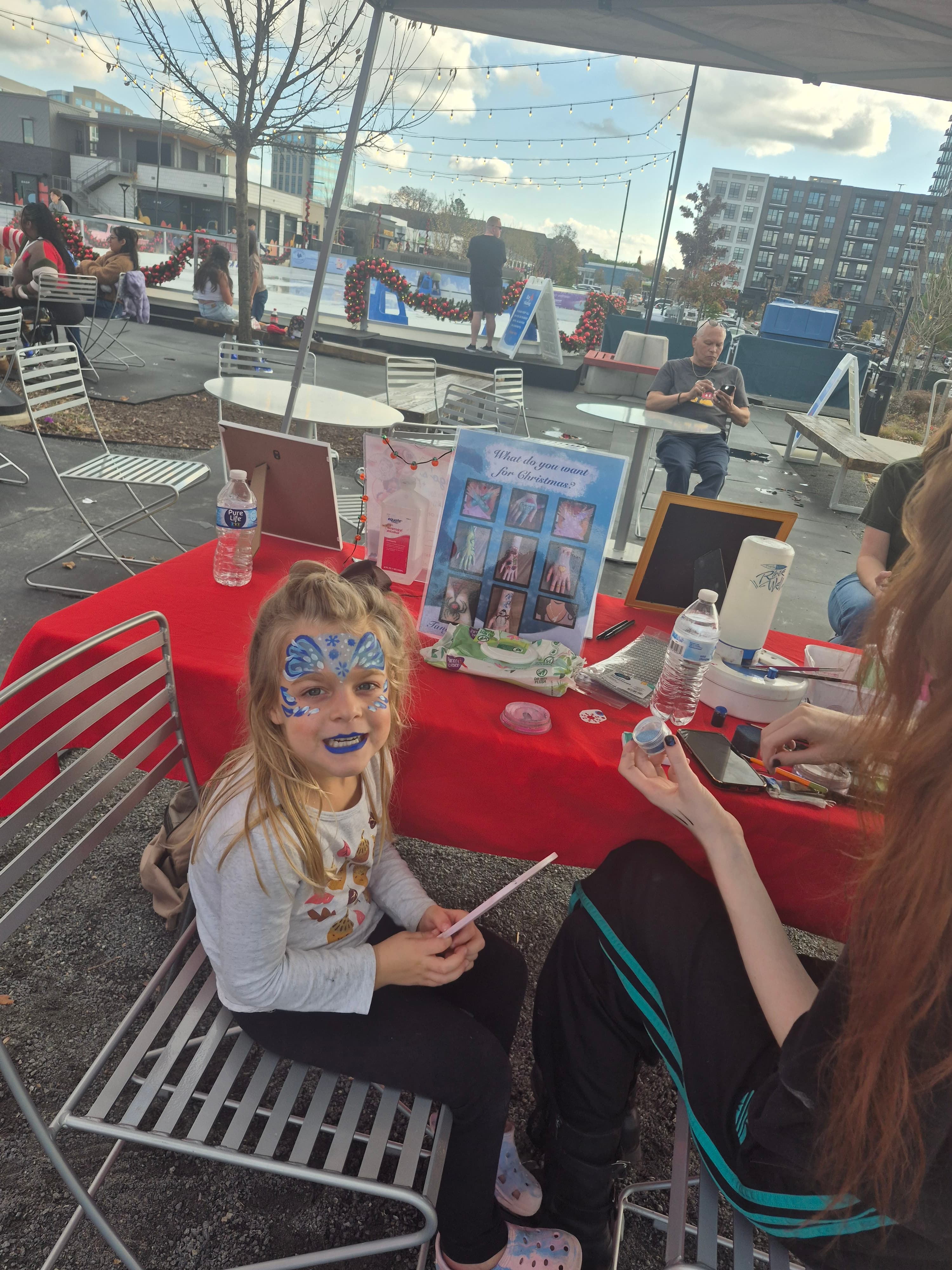 Fun face painting design