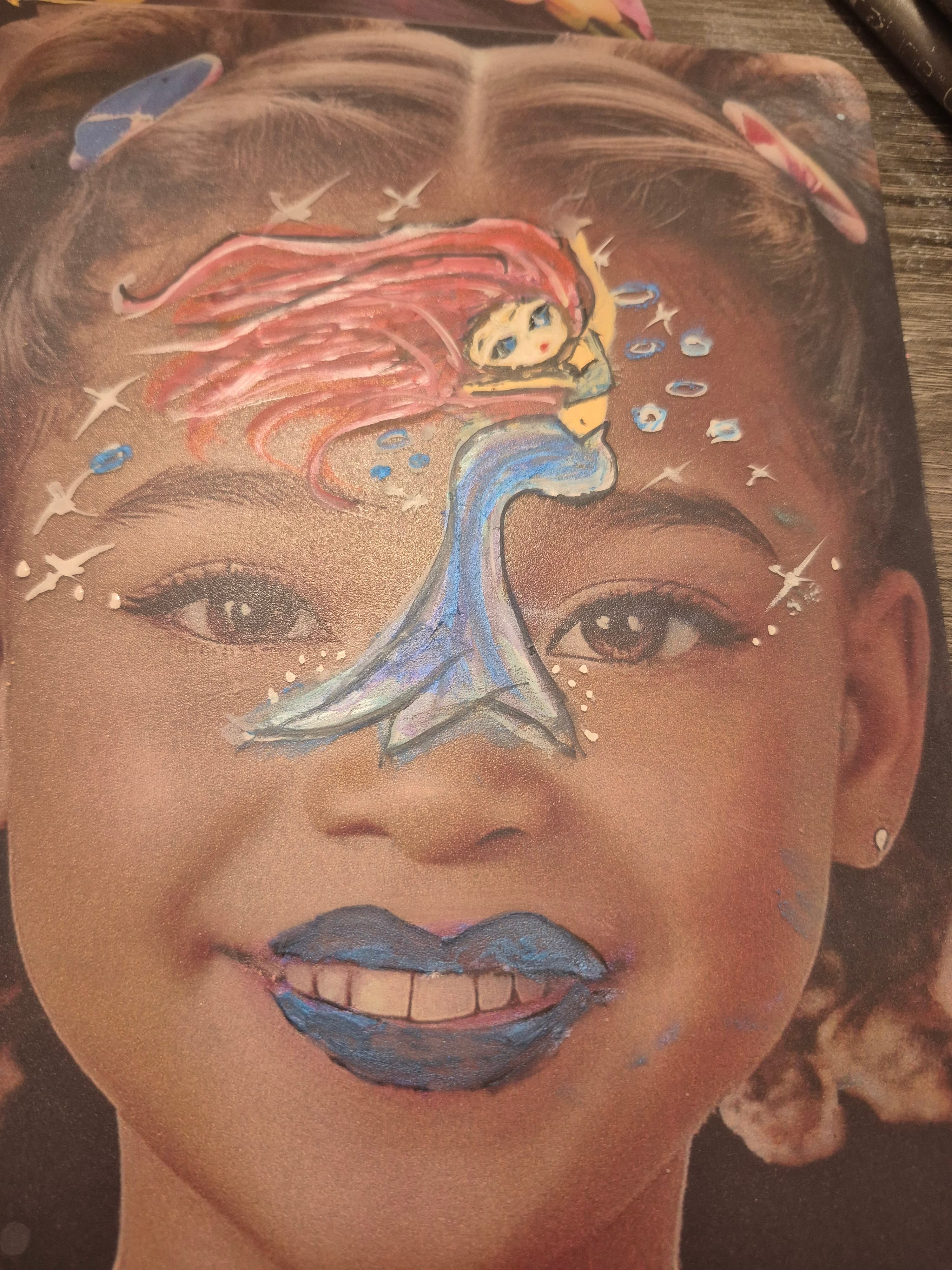 Creative face painting inspiration